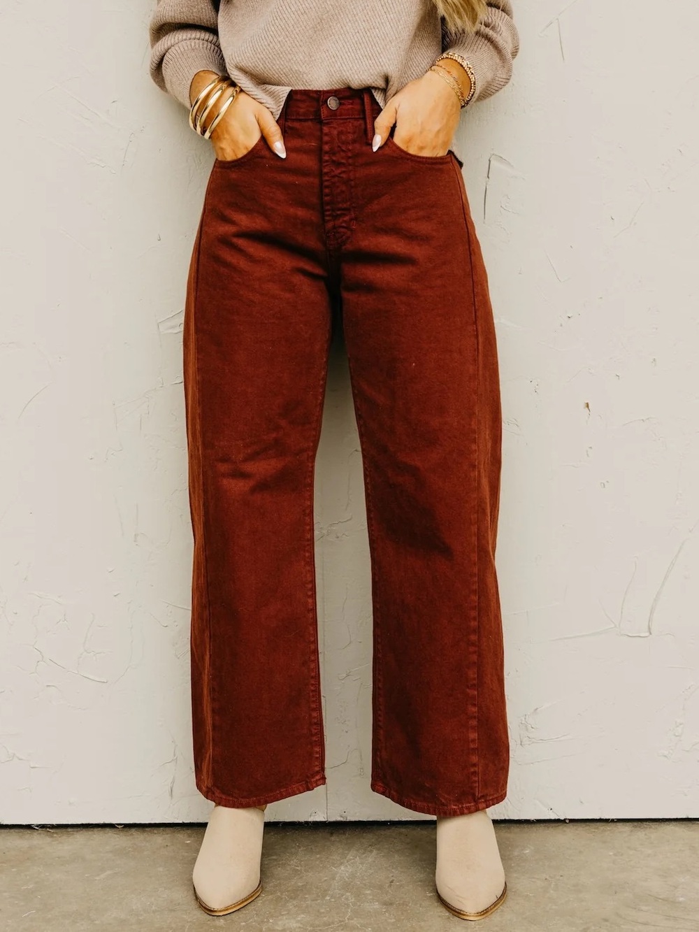 Just Black Denim: Cinnamon Barrel Denim
